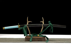 Bleach Sword,Comic sword,1045 steel katana,Hitsugaya Sword,Hyourinmaru Samurai sword,Souten ni zase hansi sword