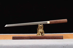 Handmade Damascus folding steel Sword,Full Tang Japanese Katana,Wakizashi Samurai Sword loveyitadj