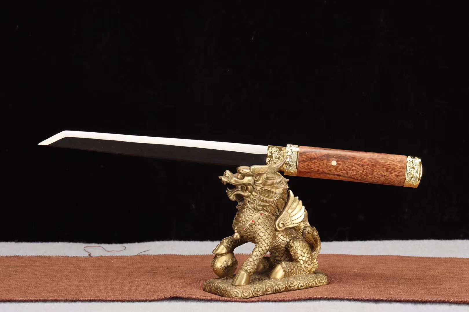 1065 Steel Handmade Japanese Sword,Katana Samurai sword Tanto Short Kinfe Small Katana loveyitadj