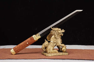 1065 Steel Handmade Japanese Sword,Katana Samurai sword Tanto Short Kinfe Small Katana loveyitadj