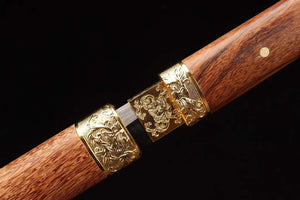 1065 Steel Handmade Japanese Sword,Katana Samurai sword Tanto Short Kinfe Small Katana loveyitadj