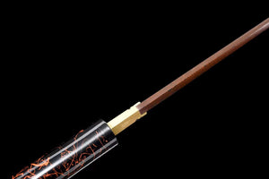Damascus folding steel Sword Red,Japanese Samurai Sword,Wakizashi Handmade Katana loveyitadj