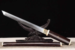 Short Kinfe Tanto T10 Steel Handmade Japanese Small Sword,Katana Samurai sword loveyitadj