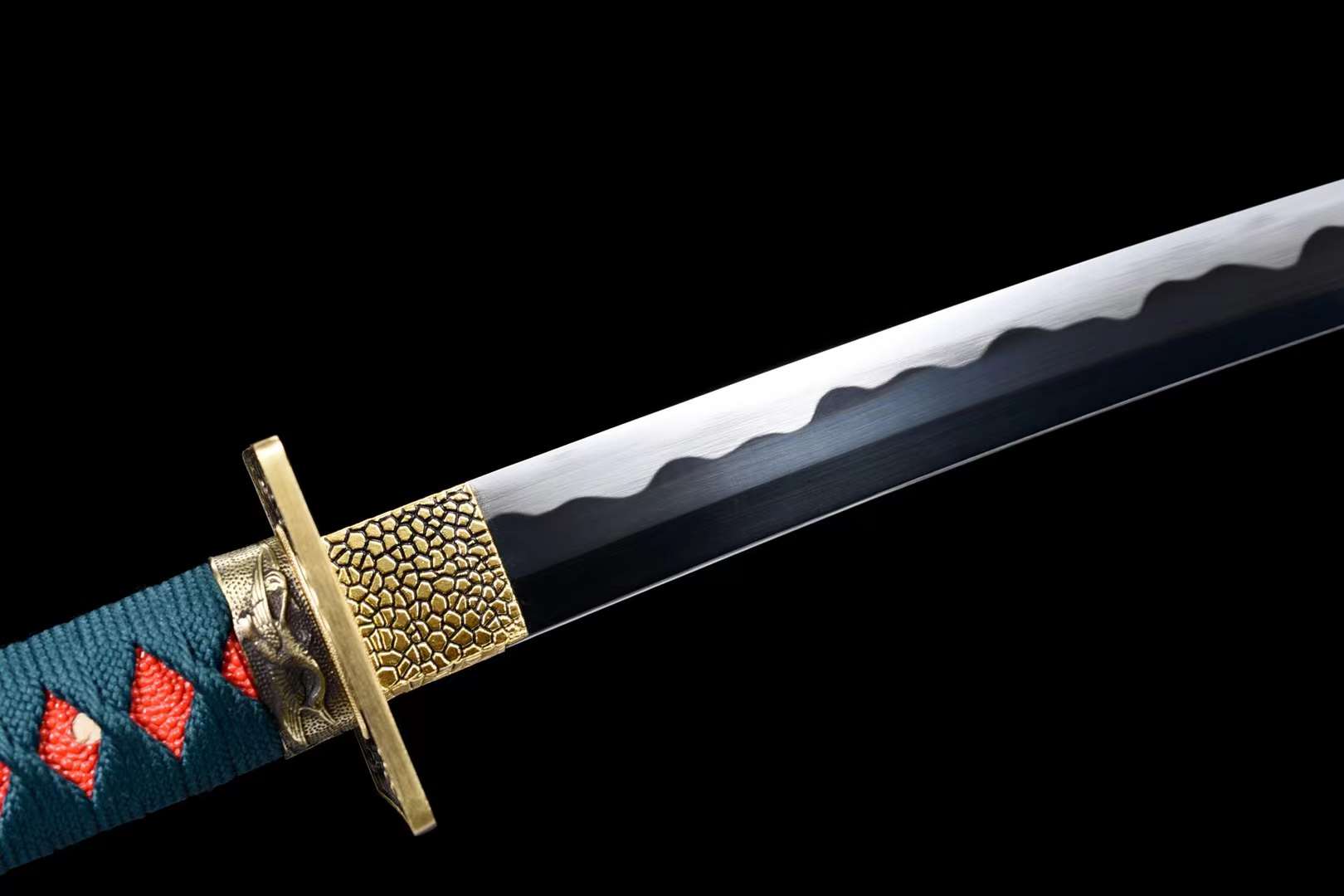 Denjiro Sword,One Piece Katana Sword Real,1060 Carbon Steel Anime Samurai Sword loveyitadj