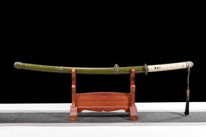 Samurai Sword Full Tang Officer Sword Handmade Katana T10 Steel Japanese Sword hansi sword