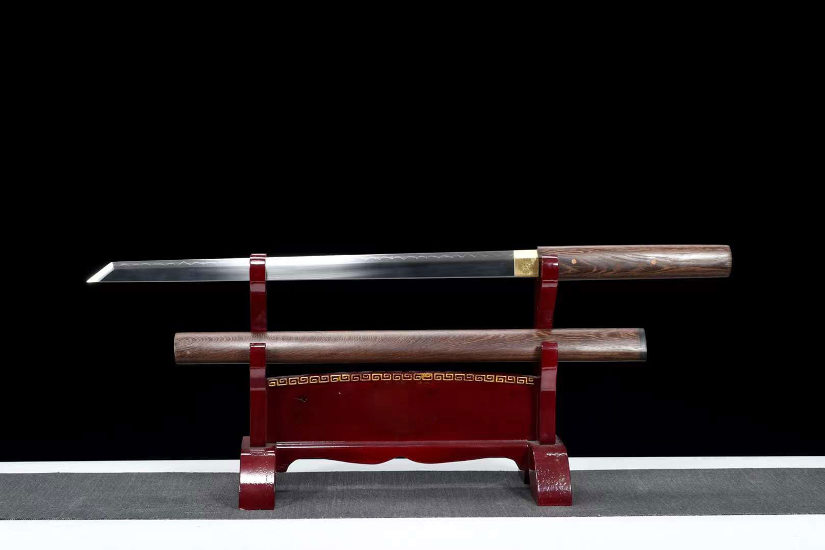 Handmade Ninja Sword,T10 Steel Katana Real,Full Tang Japanese Samurai Sword loveyitadj