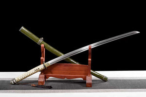 Samurai Sword Full Tang Officer Sword Handmade Katana T10 Steel Japanese Sword hansi sword