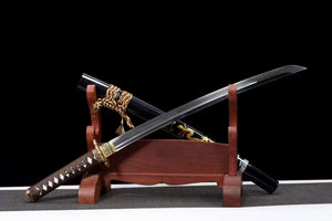 Wakizashi Samurai Sword,Handmade Japanese Sword,Full Tang Katana,Dragon Sword loveyitadj