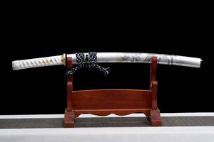 T10 Steel Handmade Katana Sword,Japanese Samurai Sword,Dragon Sword loveyitadj