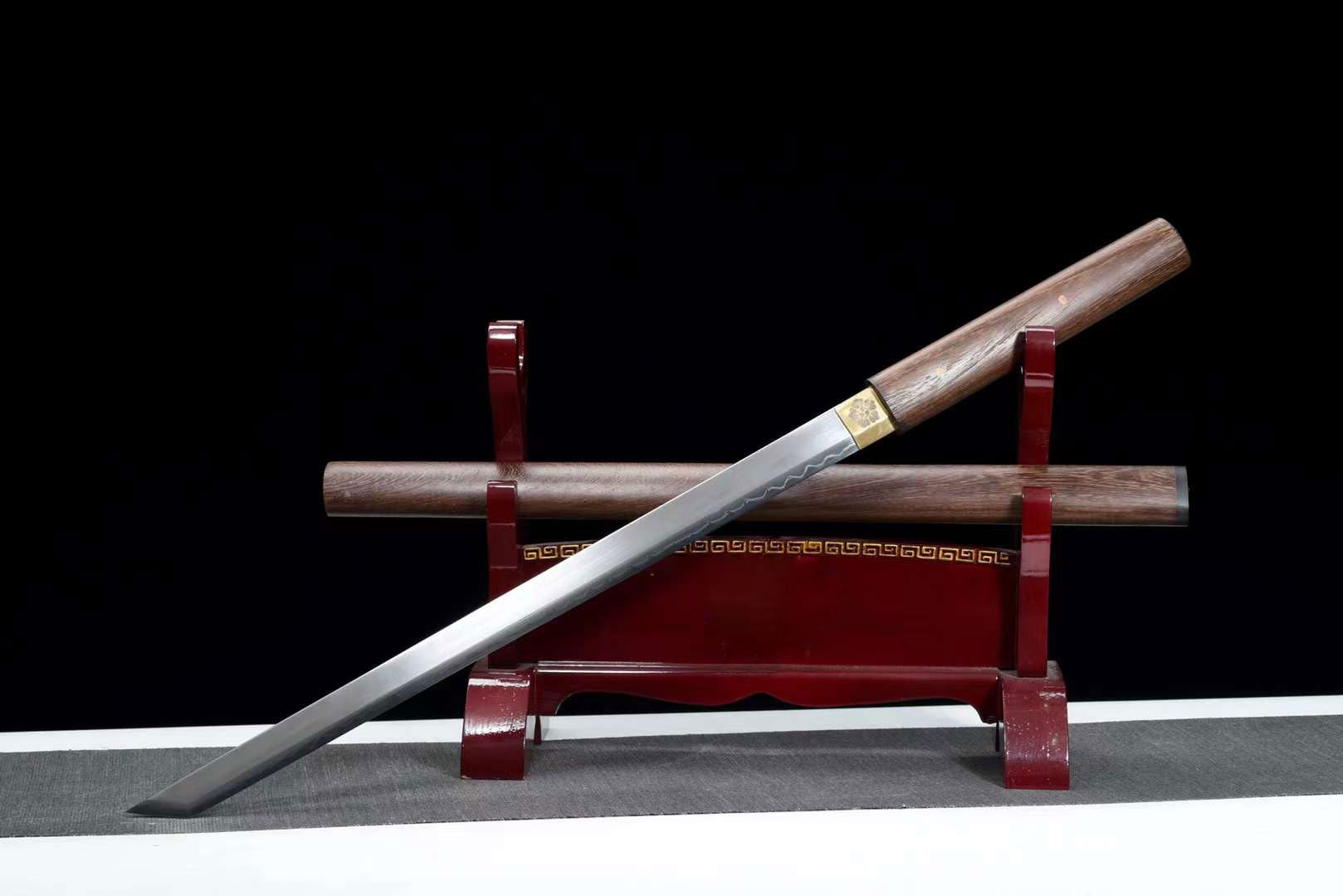 Handmade Ninja Sword,T10 Steel Katana Real,Full Tang Japanese Samurai Sword loveyitadj