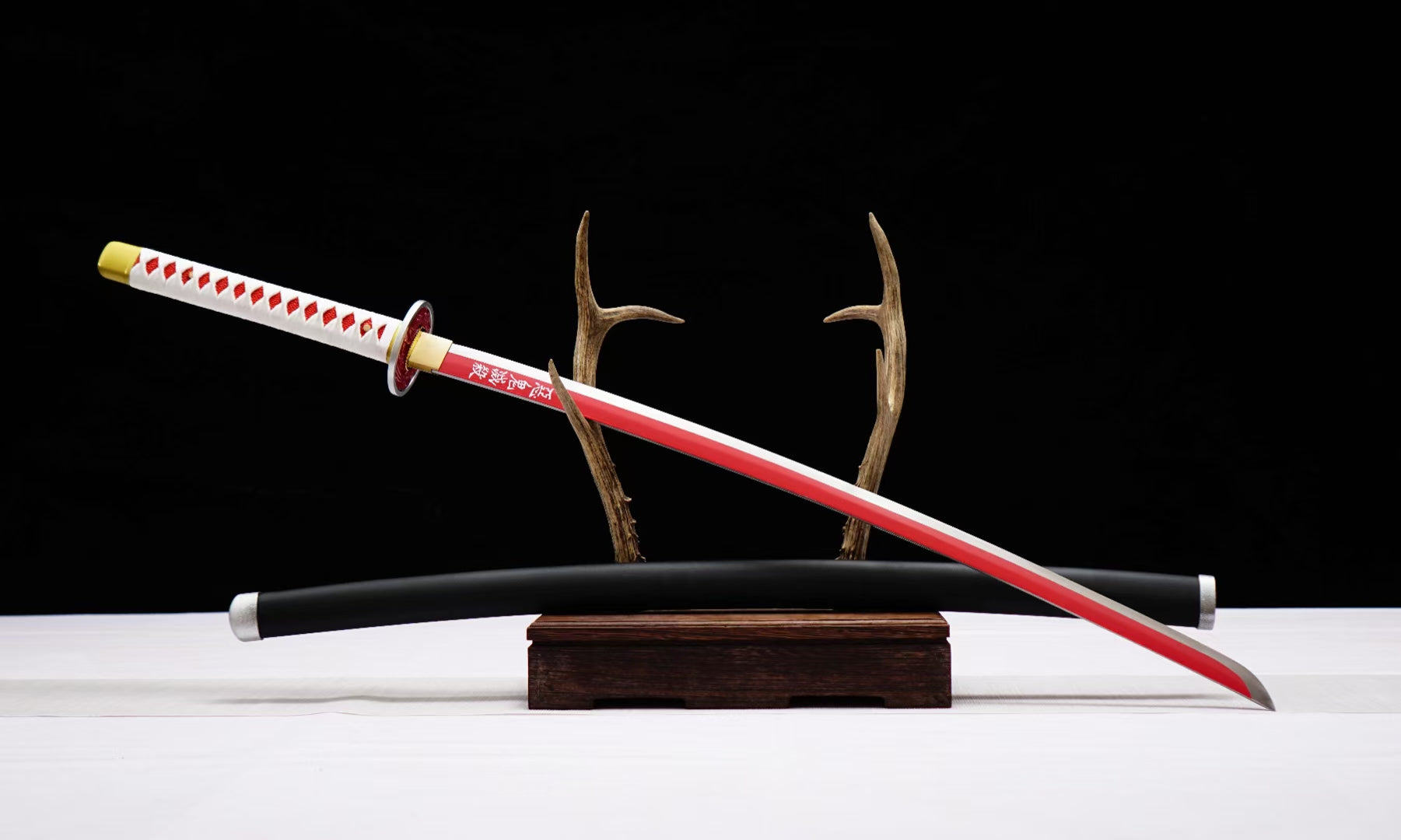 Tsuyuri Kanao swords demon slayer sword 1045 Steel katana Samurai Sword comic sword hansi sword