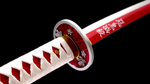 Tsuyuri Kanao swords demon slayer sword 1045 Steel katana Samurai Sword comic sword hansi sword