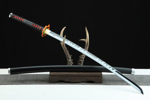 1045 Carbon Steel Japanese Katana Handmade demon slayer sword Tanjiro comic katana hansi sword