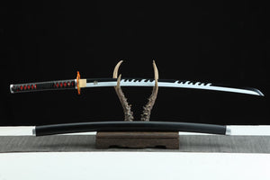 1045 Carbon Steel Japanese Katana Handmade demon slayer sword Tanjiro comic katana hansi sword