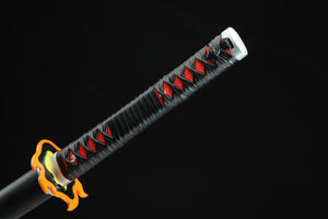 1045 Carbon Steel Japanese Katana Handmade demon slayer sword Tanjiro comic katana hansi sword