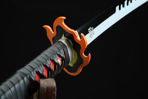 1045 Carbon Steel Japanese Katana Handmade demon slayer sword Tanjiro comic katana hansi sword