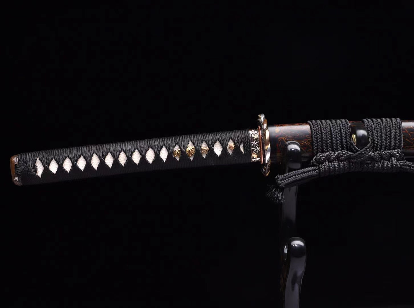 T10 steel handmade samurai sword, Japanese samurai sword, collection samurai sword hansi sword