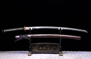 T10 steel handmade samurai sword, Japanese samurai sword, collection samurai sword hansi sword