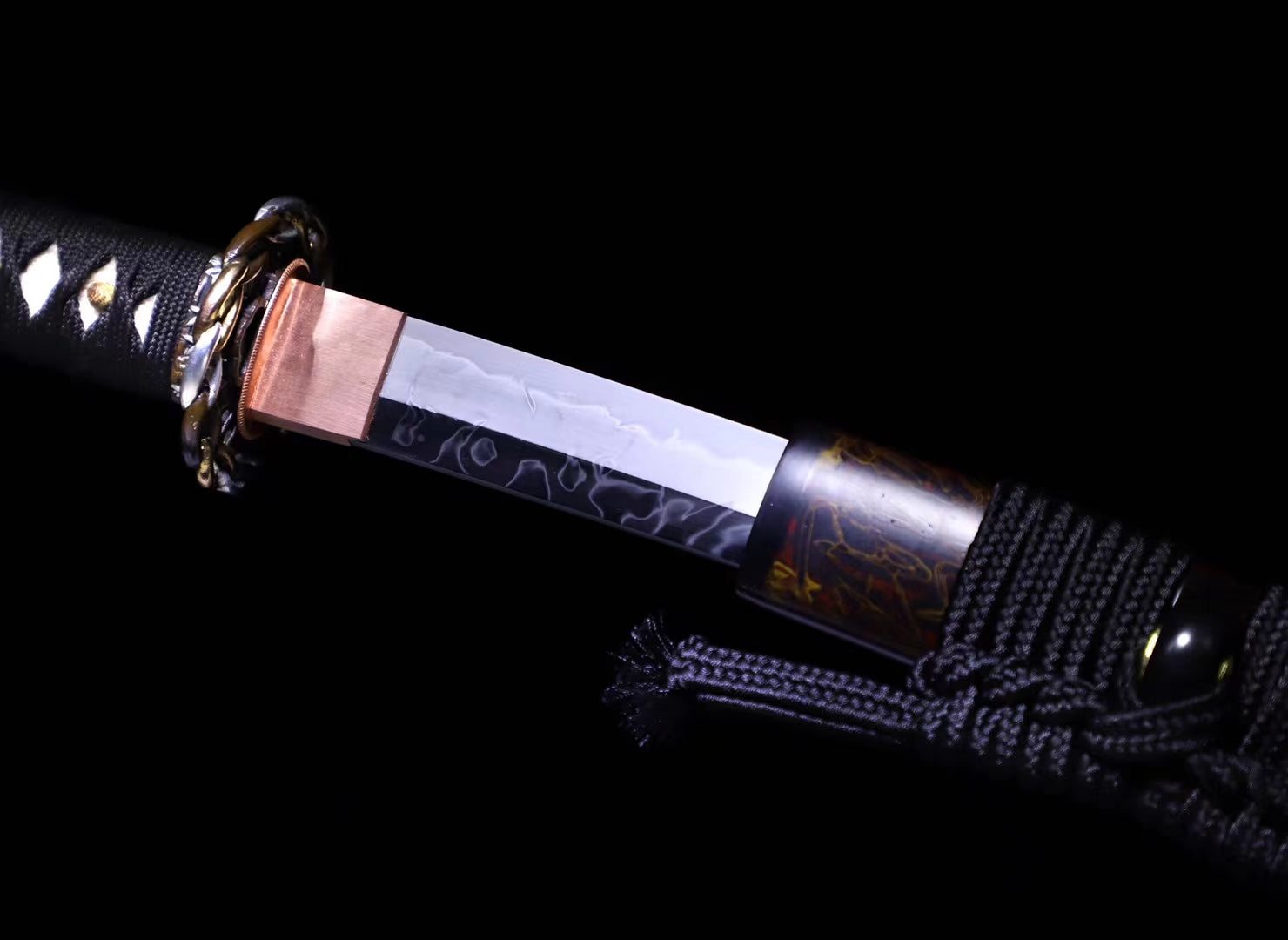 T10 steel handmade samurai sword, Japanese samurai sword, collection samurai sword hansi sword