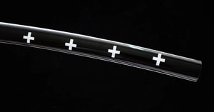 1045 steel Sword,Real Handmade Samurai Sword,Comic katana,Death Surgeon Trafalgar Law Sword hansi sword