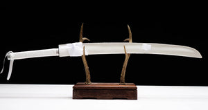 1045 Steel Katana Hashibira Inosuke Japanese Katana, Demon Slayer sword Katana comic katana hansi sword