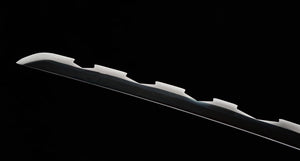 1045 Steel Katana Hashibira Inosuke Japanese Katana, Demon Slayer sword Katana comic katana hansi sword