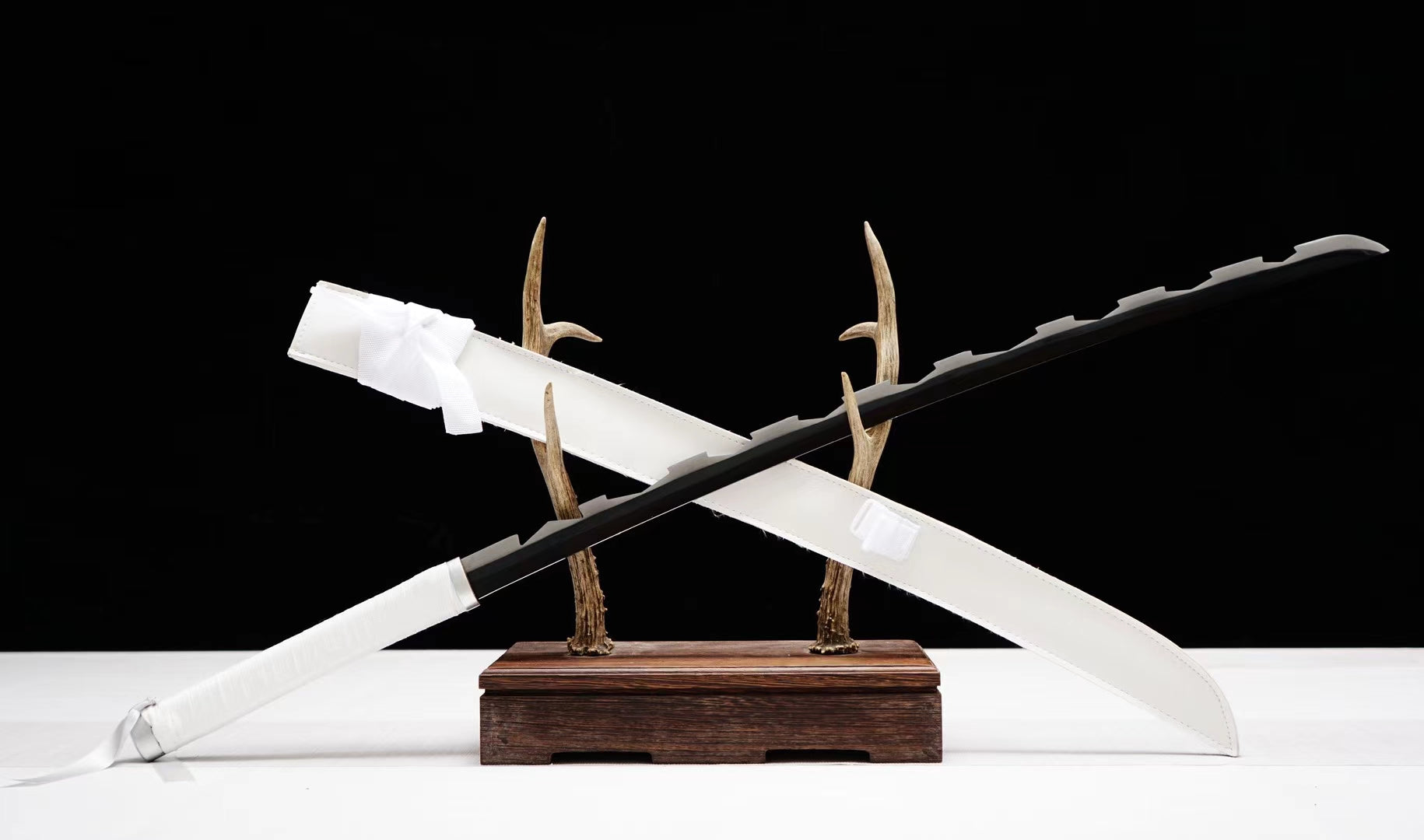 1045 Steel Katana Hashibira Inosuke Japanese Katana, Demon Slayer sword Katana comic katana hansi sword