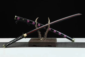 1045 Steel sword,Roronoa Zoro katana,one piece sword,Japanese samurai sword,Shuusui Sword hansi sword