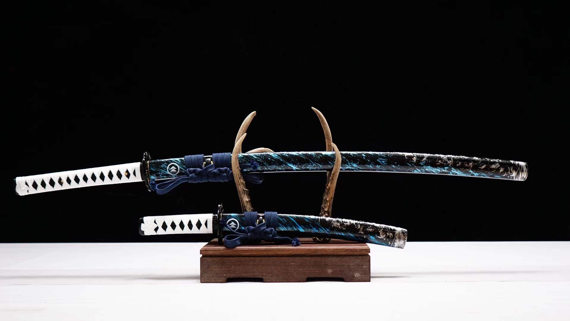 Soul of Tsushima Sword 1095 Steel Samurai sword replica Handmade Japanese katana hansi sword