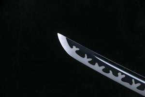 1090 steel handmade samurai sword full Tang sword real sword dragon katana hansi sword
