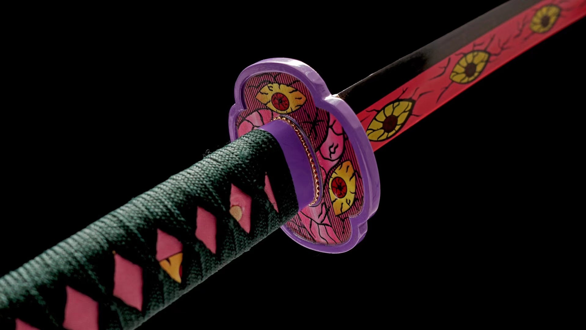Kokushibo sword,yoriichi sword,Demon Slayer Sword,Comic Katana,Real samurai sword hansi sword