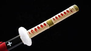 One Piece Law Sword,Japanese Sword,Handmade Katana Sword,Full Tang Sword,Comic Sword hansi sword