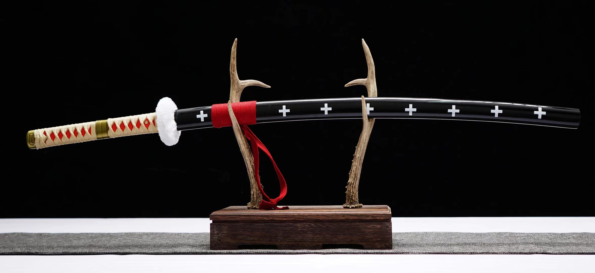 One Piece Law Sword,Japanese Sword,Handmade Katana Sword,Full Tang Sword,Comic Sword hansi sword