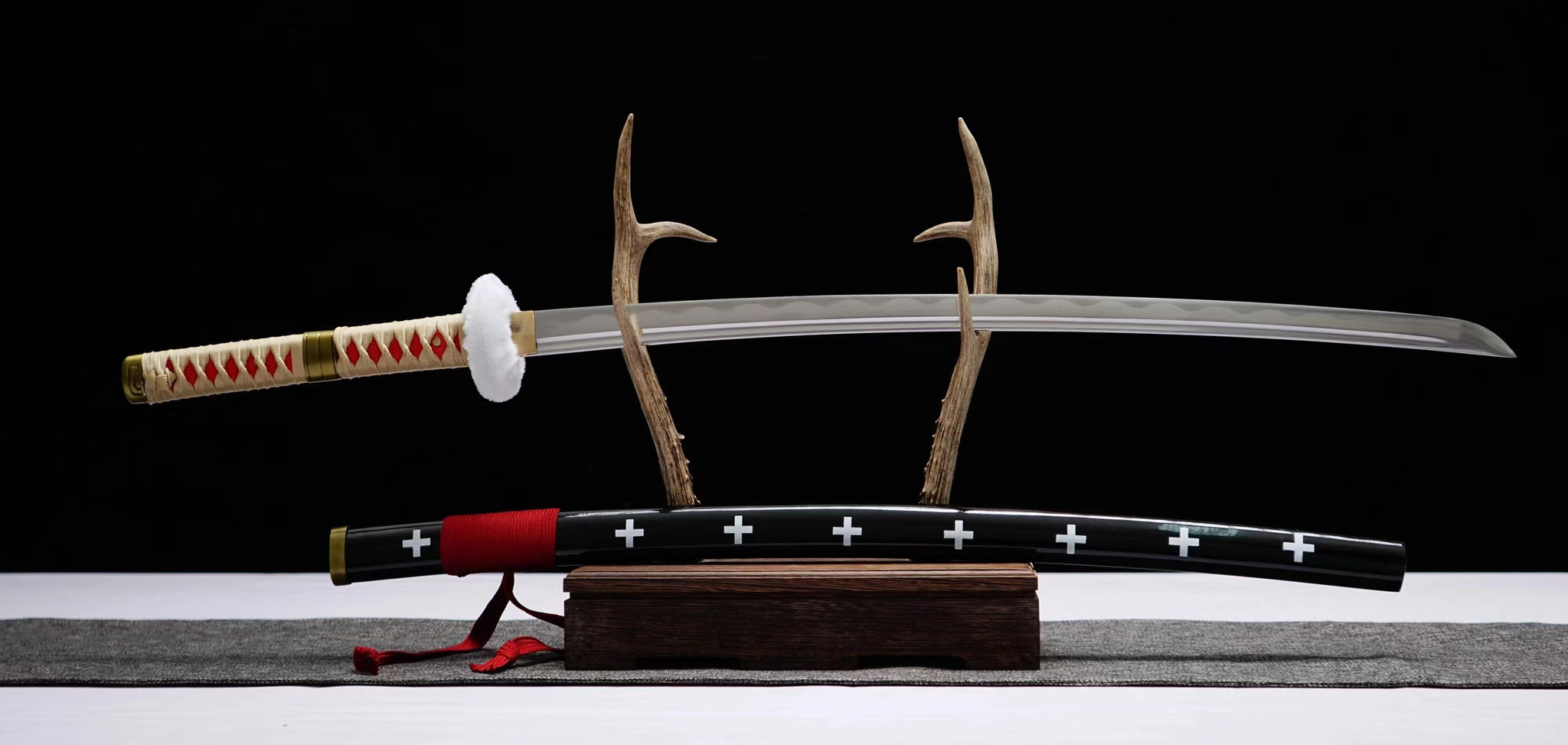 One Piece Law Sword,Japanese Sword,Handmade Katana Sword,Full Tang Sword,Comic Sword hansi sword